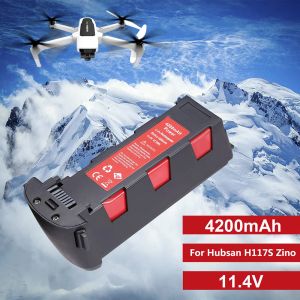 Gereedschap 4200 mAh batterie pour Hubsan H117S Zino GPS RC quadrirotor pièces de rechange 11.4 V batterie pour RC FPV caméra de course Drones nouveau