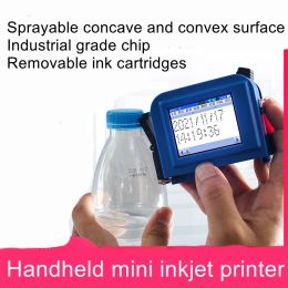 gereedschap Automatische handbediende inkjetprinter codeermachine mini om de productiedatum af te drukken flesdop kan inkjet-artefact onderaan