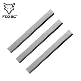 gereedschap FOXBC HSS Wood Planer Blade 160310mm Electric Planer Blades Knife for Woodworking Cut Set of 3