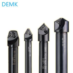 Gereedschapshouder Chanfreting Cutter CounterSink bar Indexable Chanfrat Milling Cutter Toolder 30 45 60 degrés TC AP CA2020 C1616 Forage Spot