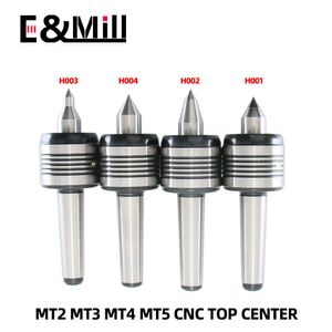 GereedSchapshouder MT2 MT3 MT4 MT5 MORSE CNC LATH Rotary Center Standaard dubbele kegel hoofd live centrum voor morse draaien midden dubbele bovenste midden