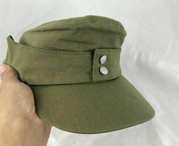 Gorra de campo Panzer M43 de verano del ejército alemán de África, sombrero de la Segunda Guerra Mundial en tallas, tienda 56051011