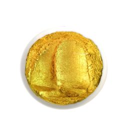 Poudre d'or allemand Super Bright Gold Powder Flash acrylique Piche de poudre de bricolage Temple Bouddha Couplet Calligraphie Artefact
