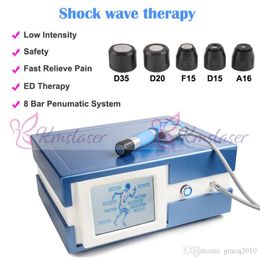 Pijnverluchting Shockwave Therapy Machine voor Plantar Fasciitis Mannelijke erectiestoornissen ED-behandeling