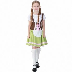 Duitse Oktoberfest traditionele klederdracht kindermeisje Dr. h2RS#