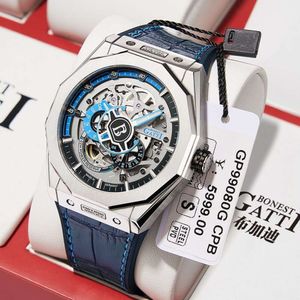 Duitsland Bugatti Limited Edition nieuw volledig automatisch mechanisch horloge Top Tien heren Tourbillons