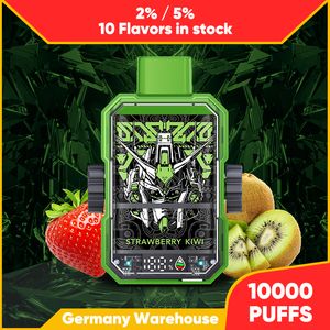 La barra más caliente Vape 10000 de Alemania HAPP sopla Vape disponible, sabores mezclados, entrega de tres días