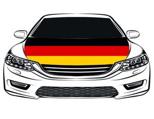 Couverture de hotte de voitures de drapeau national en Allemagne 33x5ft 100 PolyesterEngine Les tissus élastiques peuvent être lavés Banner de voiture de voiture 6157038