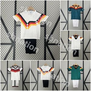 Allemagne Vintage Soccer Jerseys Kits Kits 1990 1992 1994 2014 Retro Littbarski Ballack Klinsmann Matthias Kalkbrenner Matthaus Hassler Bierhoff Klose Shirt