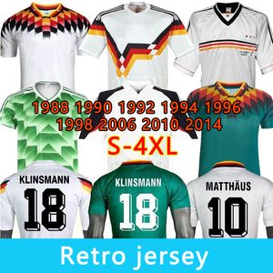 Germanys Retro Jersey 1988 1990 1992 1994 1996 1998 2006 2014 2014 Home and Away Jersey Beckenbauer Matthaeus Sammer Effenberg Ballack Lahm Player Jersey