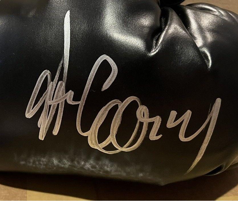 Gerry Cooney Deontay Wilder Freddie Roach Materiales Firmado Autógrafo Firmado Guantes de boxeo automáticos autografiados