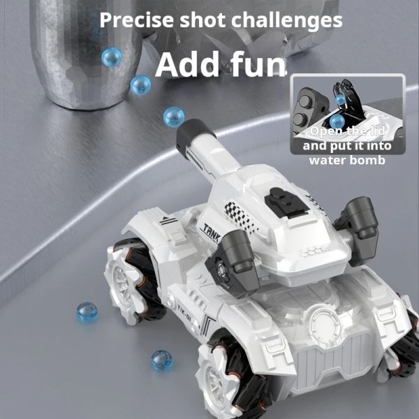 Sensación de gestos Regalos de automóvil de control remoto para niños Bomba de agua Bomba a la deriva Vehicls 2.4G Radio RC Tank Model Model Toy