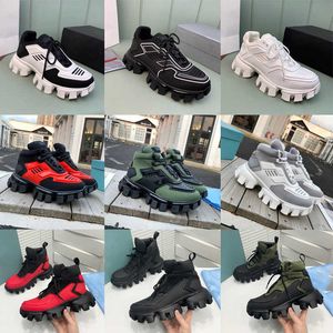 Nieuwe Cloudbust Thunder Sneakers: Unisex Stijlvolle platformschoenen in lage hoge topopties met lichte rubberen zool gebreide stof - Box No338 ​​van AIS