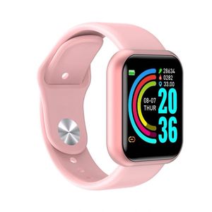 GEXIN Y68 El mejor reloj inteligente D20S Estudiante masculino y femenino Deportes Bluetooth reloj inteligente resistente al agua Modelo de regalo