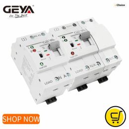 Geya G2R ATS 110V 220V PC Double puissance Interrupteur de transfert automatique 25A 40A 63A Commutateur de transfert d'alimentation domestique 50 / 60Hz