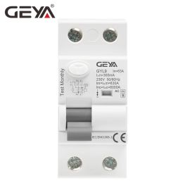 Geya Gyl9 AC-S Type Tijd vertraagd 10s-40S RCD RCCB ELCB Vertraging Type Elektromagnetische stroomonderbreker