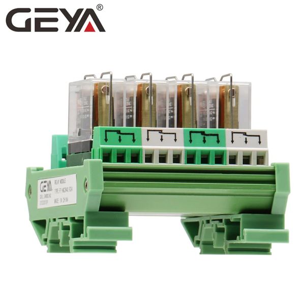 Module de relais Geya NG2R 4 canaux 1NO MODULE SPDT SPDT 12V 24V AC RELAY