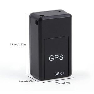 Mini GPS Tracker, Ultra-Mini Magnetic SOS Tracking Device, Long Standby GSM SIM GPS Tracker for Vehicle, Car, Person Location