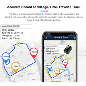 GF-09 rastreador Mini GPS aplicación remota Control dispositivo antirrobo localizador GSM GPRS grabación de voz magnética recogida remota GPS Tracker320r