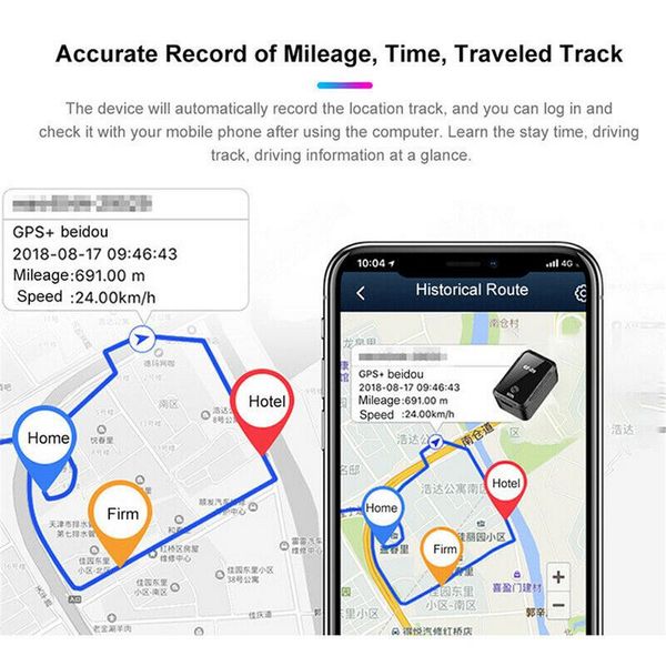 GF-09 Mini GPS Tracker APP télécommande dispositif antivol localisateur GSM GPRS enregistrement vocal magnétique prise en charge à distance GPS Tracker320r