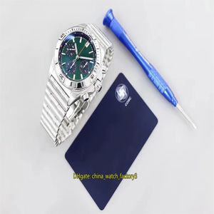 GF Maker Super Quality Watch 42mm Chronomat B01 42 Cronógrafo Workin 904L Acero Asia ETA 7750 Movimiento Mecánico Automático Hombres 212q