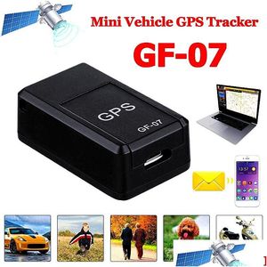 Gf07 Magnetische Mini Car Tracker Gps Real Time Tracking Locator Apparaat Real-Time Vehicle Drop Delivery