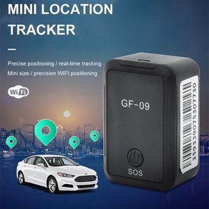 GF09 GPS posicionador APP Control remoto Dispositivo antirrobo Localizador GPRS Soporte Grabación de voz Anti-pérdida para ancianos y niños