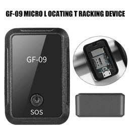 GF09 Mini traqueur de voiture localisateur GPS magnétique Anti-perte alarme enregistrement dispositif de suivi commande vocale téléphone Wifi LBS