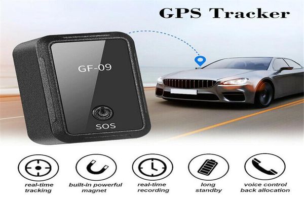 GF09 mini GPS Tracker Contrôle de l'application Antitheft Dispositif Enregistreur vocal magnétique pour véhicule location de véhicule 7853540