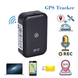 GF21 Mini Auto GPS Tracker Voertuig GPS Locator Kinderen Anti-verloren opname Luisteren Smart Tracking Device Auto-onderdelen