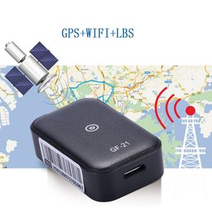 GF21 Mini GPS Real Time Car Tracker Anti-Lost Device Voice Control Recording Locator High-definition Microphone WIFI+LBS+GPS Pos