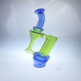 Otros accesorios para fumar verde y azul reciclan pico rbr