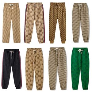 GG Pantalones deportivos 24ss High Street Diseñador para hombre Letras largas Imprimir Cordón Joggers Mujeres Pantalones deportivos HipHop Pantalón deportivo Alta calidad ggpants 2 3KLPD