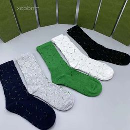 ggity gc gg Hommes Femmes Designer Chaussettes Vintage Lettre Imprimer Marée Chaussette Courte pour Femme Homme Automne Hiver Chaussette En Vrac En Gros Calcetines 5pcs Chaque Cadeau 828