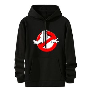 Ghostbusters Hoodie Hombres / mujeres Moda Casual Loose Black Sudadera Print Ghost Busters Hip Hop Hoodie Streetwear 220118