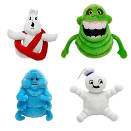 Ghostbusters Next Life Plush Toy Cartoon Ghost Soft relleno suave Juego Juego Juguetes Regalos para niños 240509