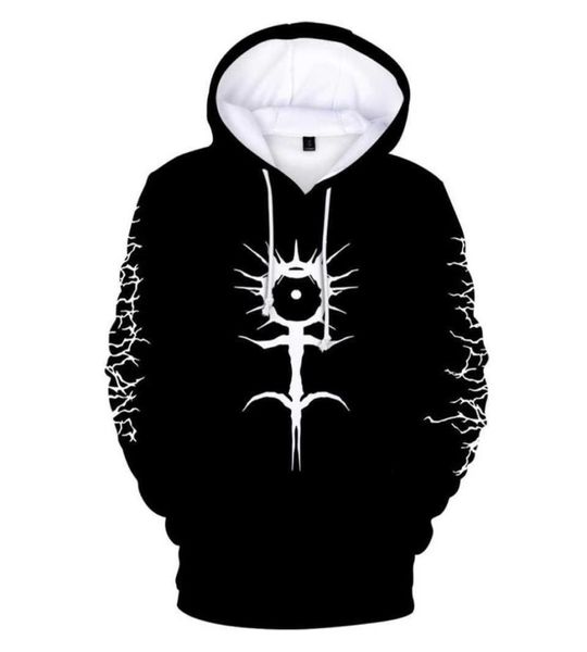 Ghostemane Sudaderas con capucha 3D Sudadera Mercurio retrógrado Imagen Impresa Sudaderas con capucha Chaqueta de manga larga negra Abrigo Ropa de marca X9256904