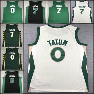 Jayson Tatum Basketball Jersey 33 Jaylen Brown Mens Youth Shirts 7 0 Vintage Jerseys 4