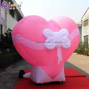 Giant 6MH (20 pies) con publicidad ventilador de globos inflables en forma de corazón Modelo de inflacción de la fiesta de San Valentín Decoración de eventos Deportes Deportes