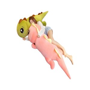 Giant Big Eyes Dinosaur Plush Toy Soft St Cartoon Dierlijke Doll Girlfriend Slaapkussen Baby Kids Verjaardagsgeschenk 2204095407851