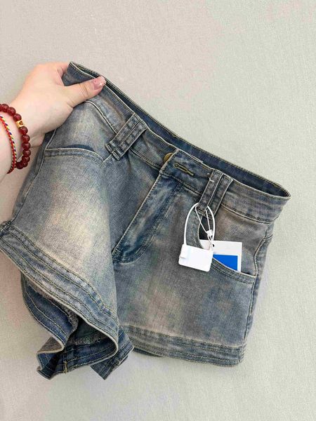 Géant Easy Facile à porter super authentique Shorts en denim en détresse Femmes Pantalons chauds à jambe droite décontractée polyvalente