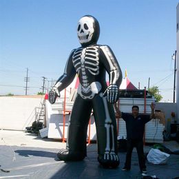 Giant halloween opblaasbare skelet outdoor Halloween decoratie kader man model balloons276t