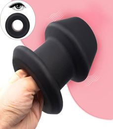 Giant Silicone Hollow Anal Plug