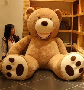 Gigantische teddybeer voor kinderen en meisjes Zacht Big pluche speelgoed Geen vulling groot formaat goedkope kerstcadeaus5082502