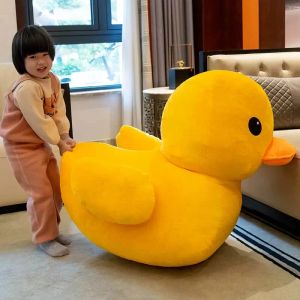 Giant Yellow Duck Plush Duck Gevulde dieren Soft Simulation Ducks Dolls Kids Gift Xmas Kawaii Plushie