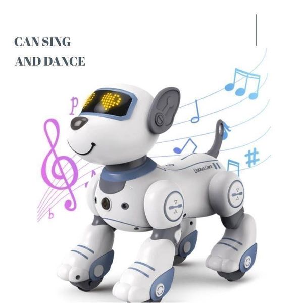 Gift Animal Robot for Eyes Electronic Toddlers Jouon Pet Cute Interactive avec Electricrc Sound Musical Dog LED TOYS TOYS PUPPY CRBC