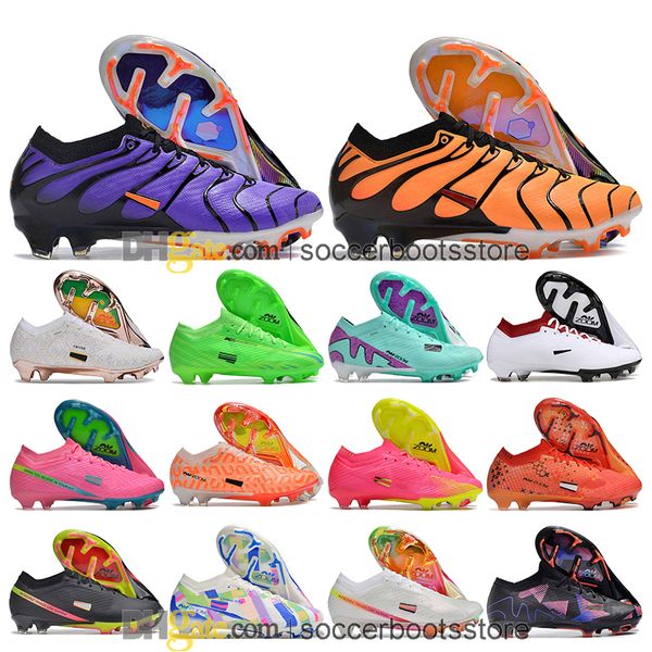 Sac cadeau pour enfants Bottes de football pour enfants Ronaldo CR7 Vapores 15 xv Elite FG TNS CLEATS Superfiys 9 Mbappe Youth Boy Girl Soccer Chaussures