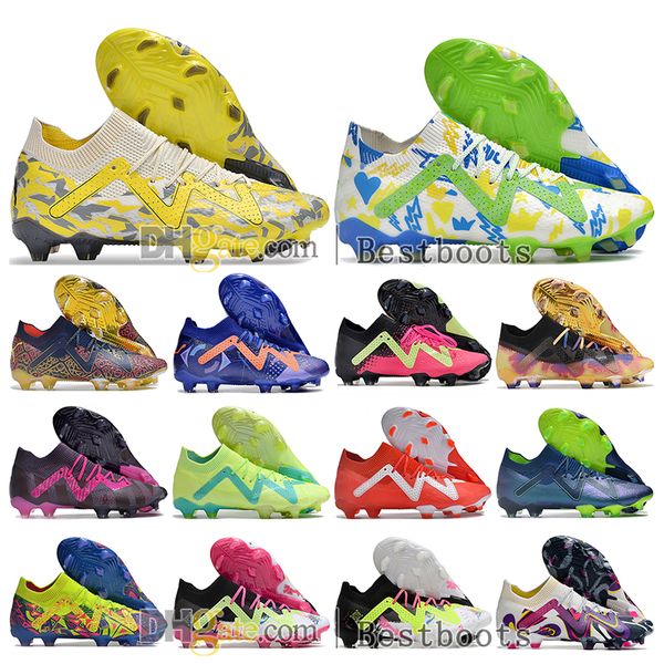 Bolsa de regalo Niños High Tops High Football Bots Future Ultimate FG Firma Tierra tacos Boy Girl Neymar Ultra Soccer Shoes Trainers Atletic Outdoor Botas de Futbol