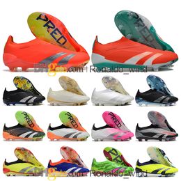 Sac-cadeau Mens High Ankle Bothoots Football Précision Elites FG Firm Firm Ground Cleats Préaciés.1 Chaussures de football