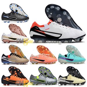 Geschenktas Heren Hoge enkel Voetballaarzen Tiempos X Elite FG Firm Ground Cleats Neymar Acc Legends 10 voetbalschoenen Tops Outdoor Trainers Botas de Futbol